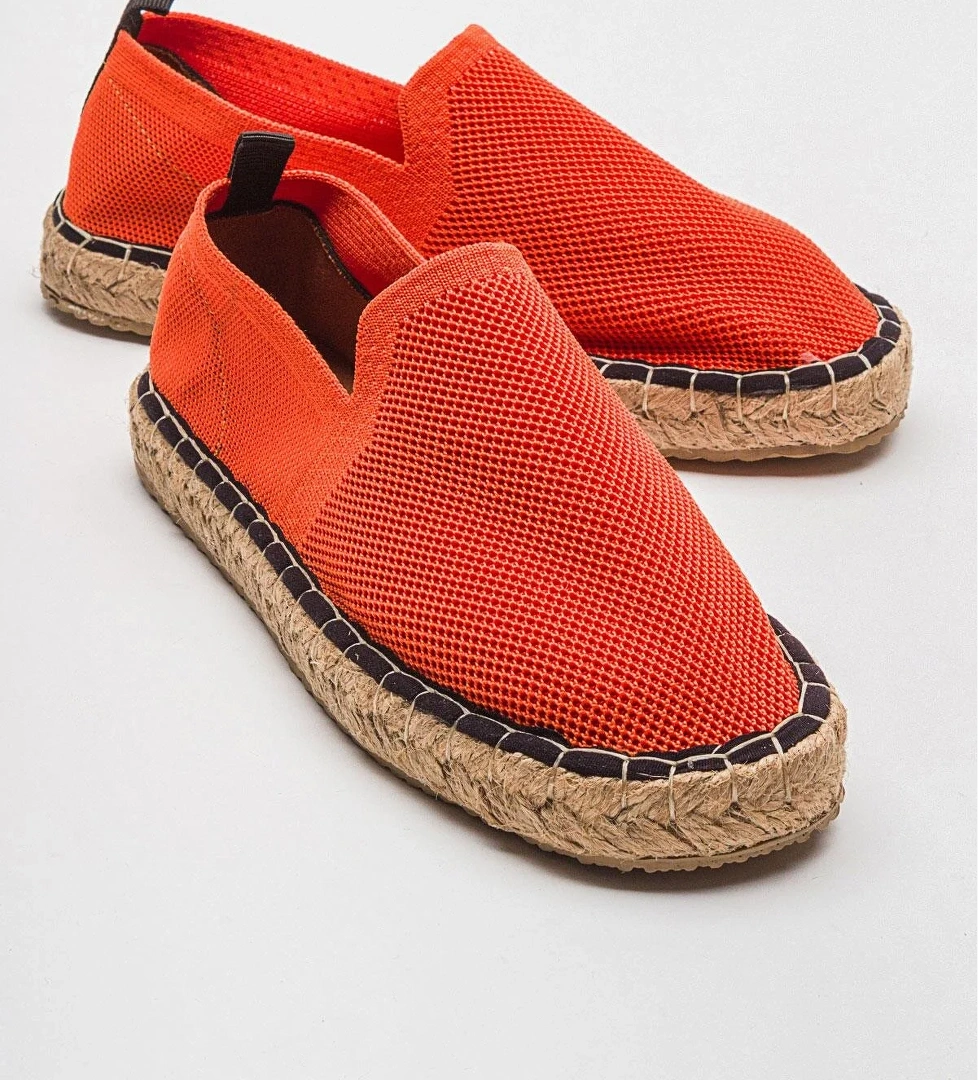 Kadın Zenne Espadril ORANJ