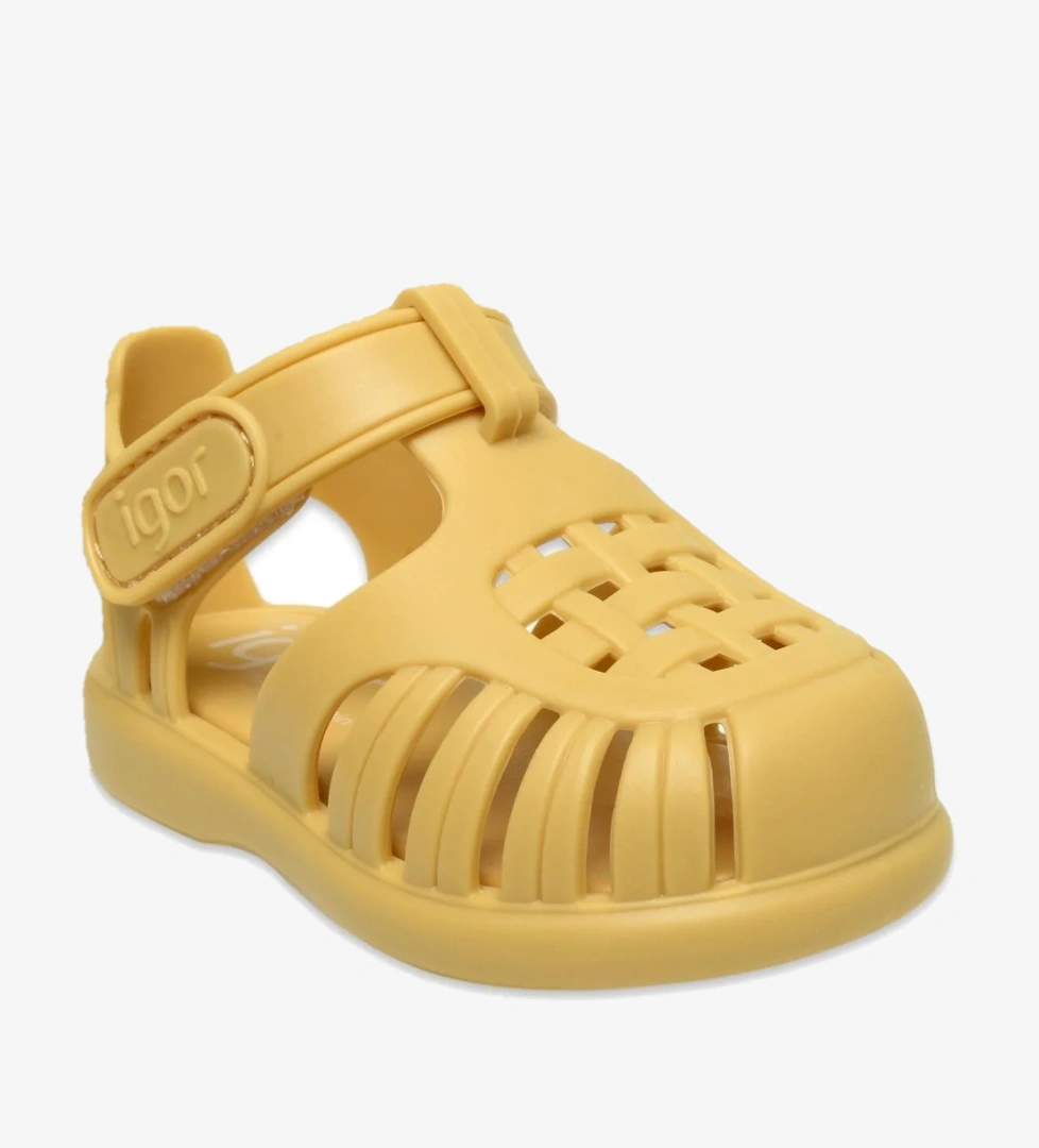 10271 K Tobby Solid Hardal Kız Çocuk Sandalet