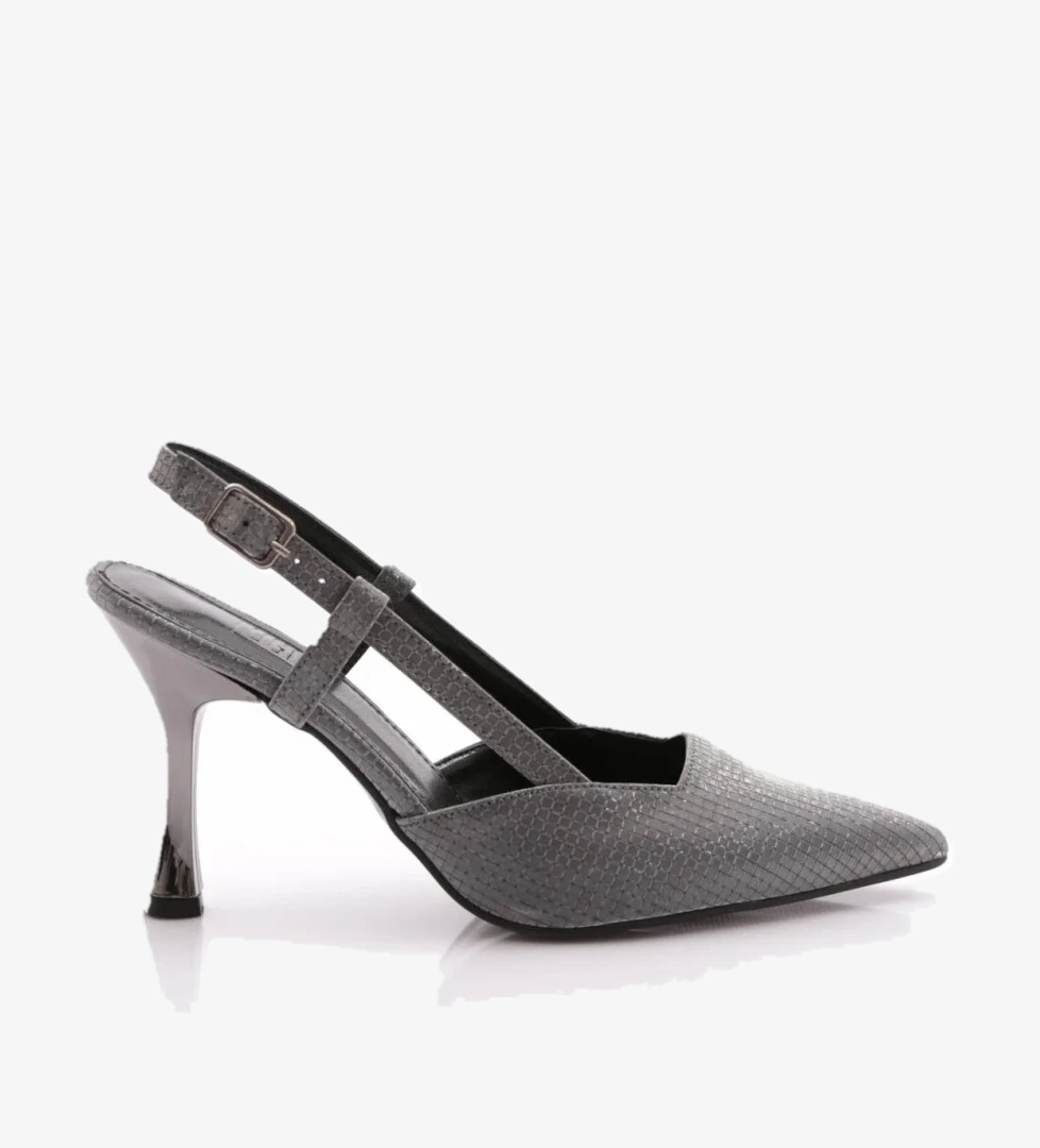 Dgn 1011 Kadin Arkadan Bağlamali Topuklu Ayakkabi model görseli