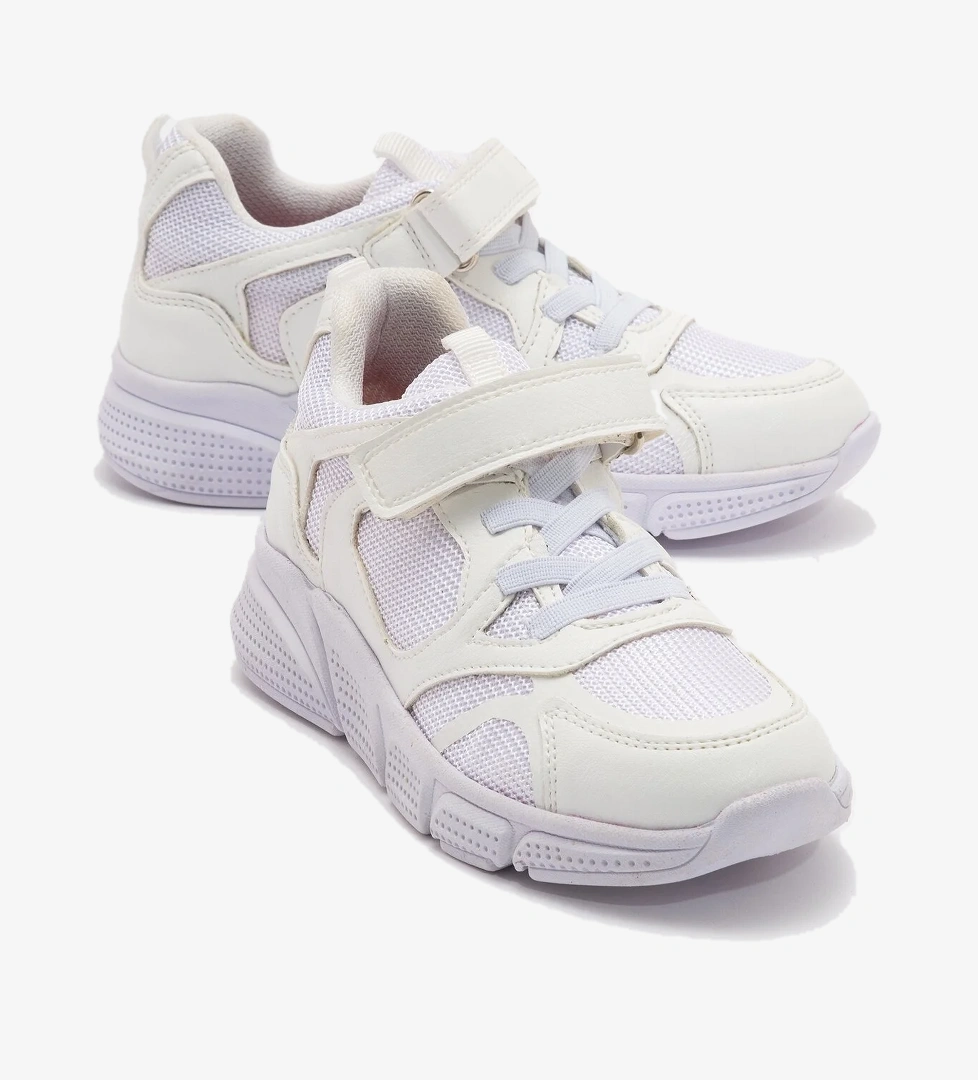 Erkek Çocuk Beyaz Günlük Spor Ayakkabı