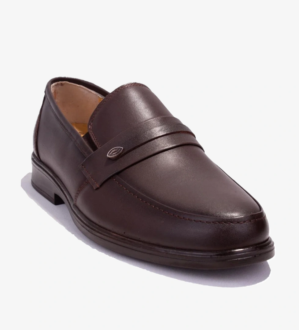 Dagoster DMA08-03 Kahve Ortopedik Günlük Erkek Deri Ayakkabı model görseli