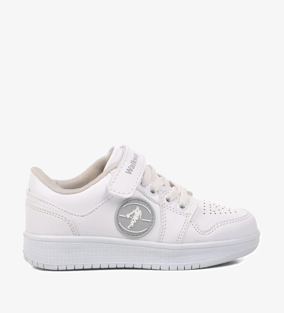 Sloga-P Beyaz-Beyaz Çocuk Spor Ayakkabı