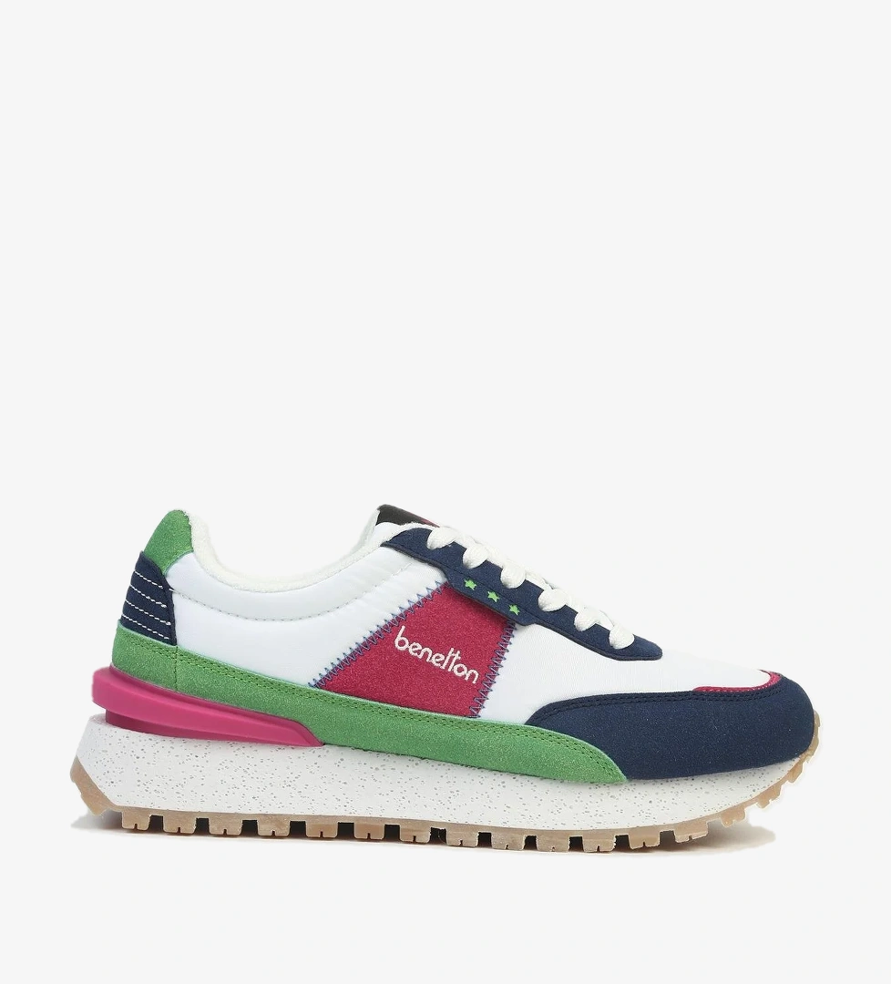 ® | İTHAL Kadın Lacivert Fusya Spor Ayakkabı BNI-10070