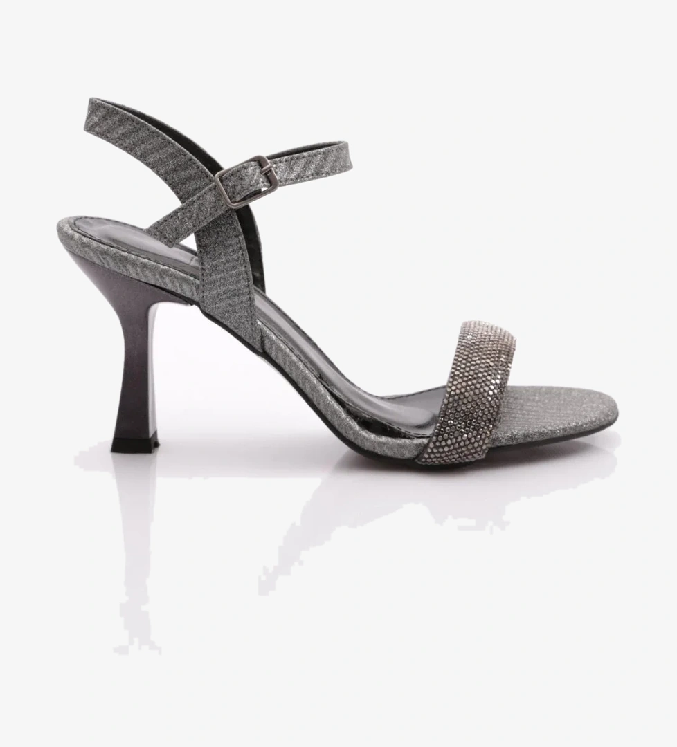 Dgn 904 Kadin Bilekten Bağlamali Topuklu Abiye Ayakkabi model görseli