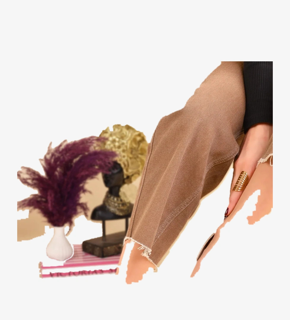 Odesa Ayakkabı Kadın Babet Zincir Tokalı Hafif Rahat Taban Şık Günlük Ayakkabı model görseli