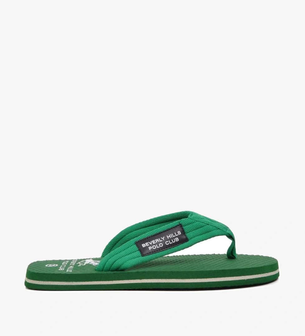 PO-1095 Yeşil Unisex Parmak Arası Terlik - Görsel 1