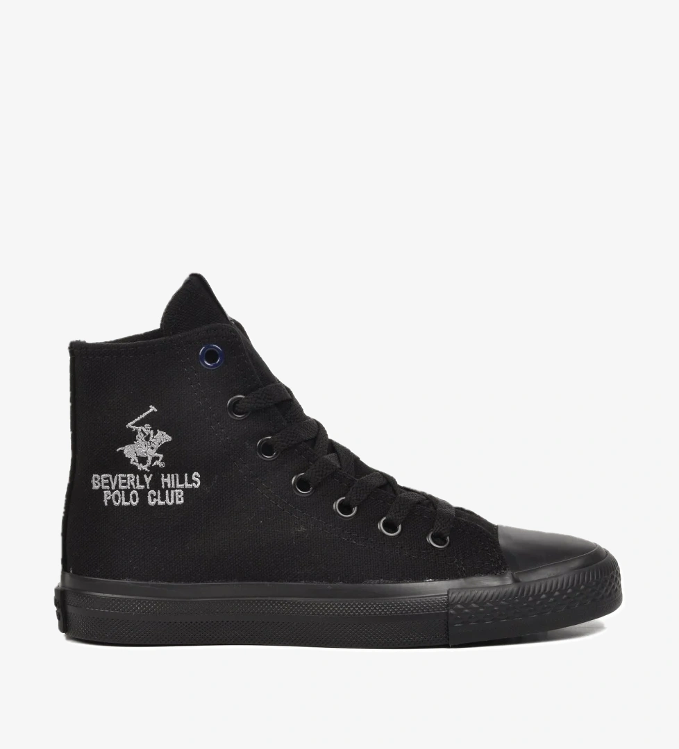 Beverly Hills Polo Club PO-30085 Siyah Unisex Hi Sneaker model görseli