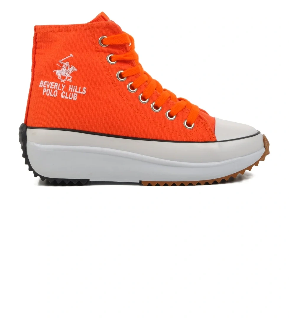 PO-30100 Turuncu Unisex Hi Sneaker
