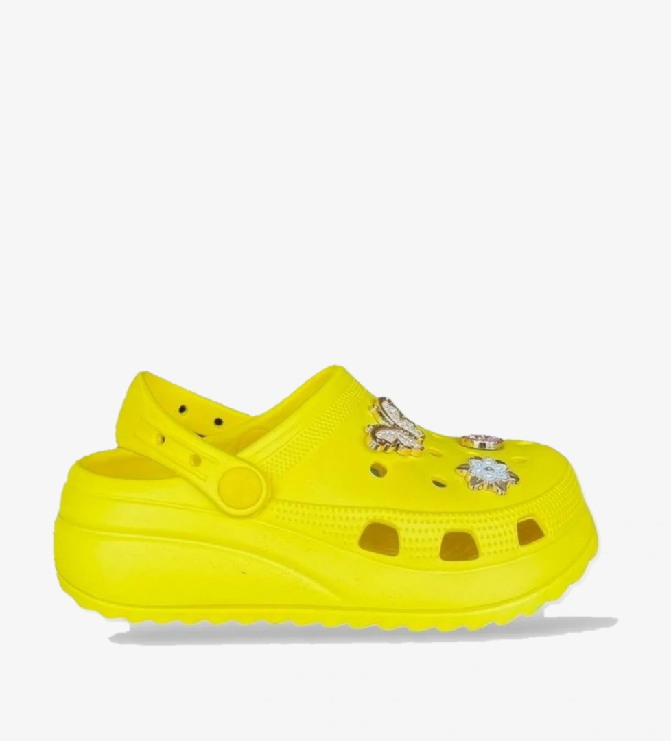 Liger Kız Çocuk Yüksek Taban Taşlı Sandalet model görseli