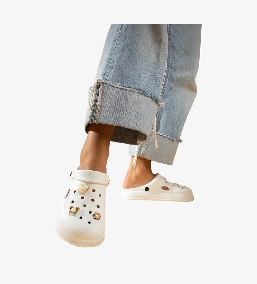 Rahat Taban Kadın Sandalet BEYAZ