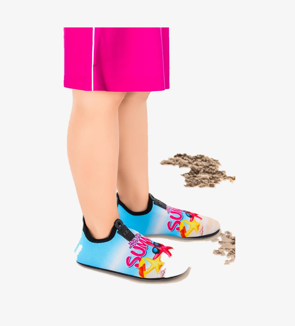 Summer Havuz Plaj Kız Çocuk Deniz Ayakkabısı 7531 Mavi