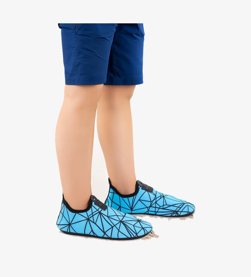 Prizma Havuz Plaj Erkek Çocuk Deniz Ayakkabısı Mavi - Siyah