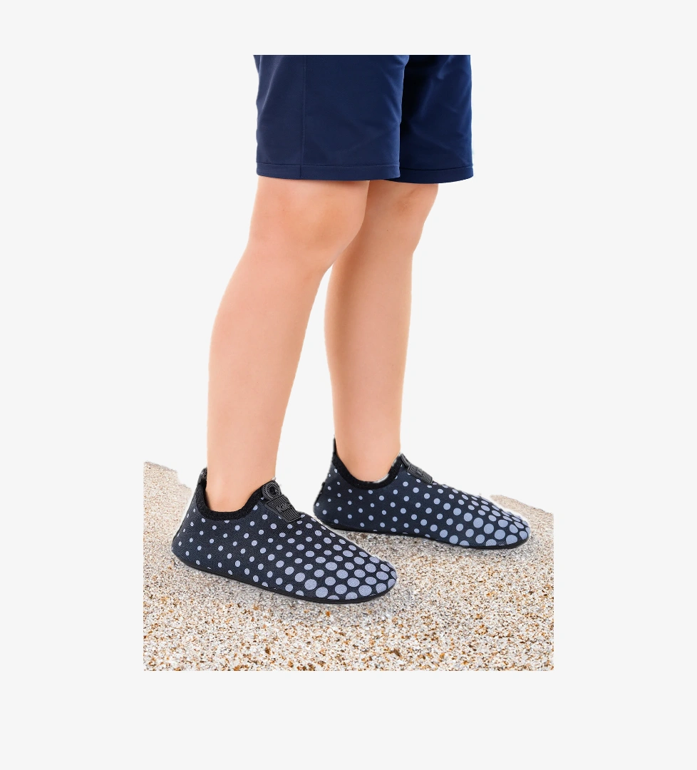 Point Havuz Plaj Erkek Çocuk Deniz Ayakkabısı Siyah - Gri