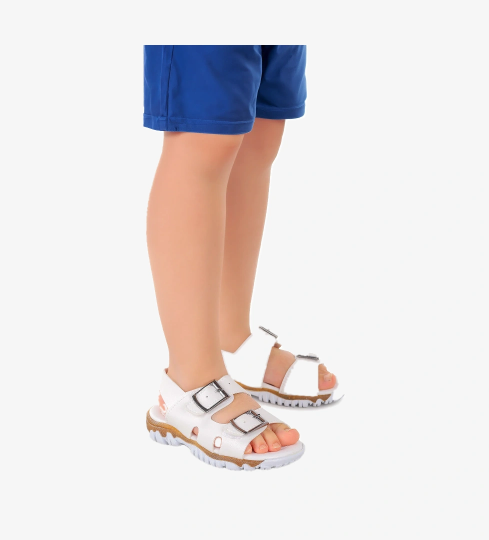 Erkek Çocuk Sandalet Arz 2359 Beyaz