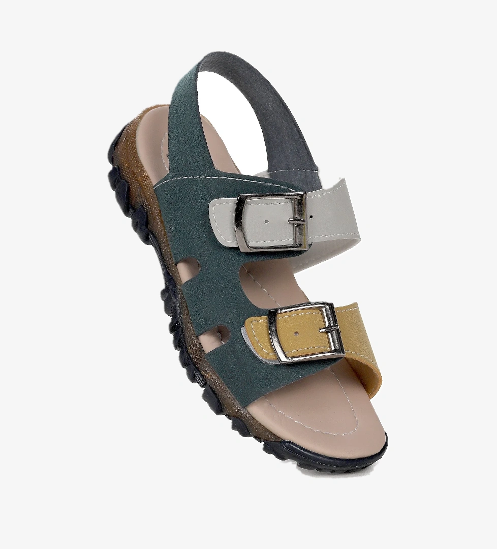 Erkek Çocuk Sandalet Arz 2359 Petrol - Sarı