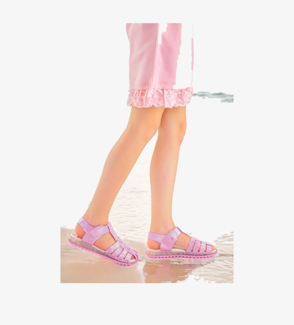 Kiko Kids Kiko Kids Kız Çocuk Sandalet Arz 2348 Pembe Sandalet & Terlik | Flo Pembe - 1. görsel