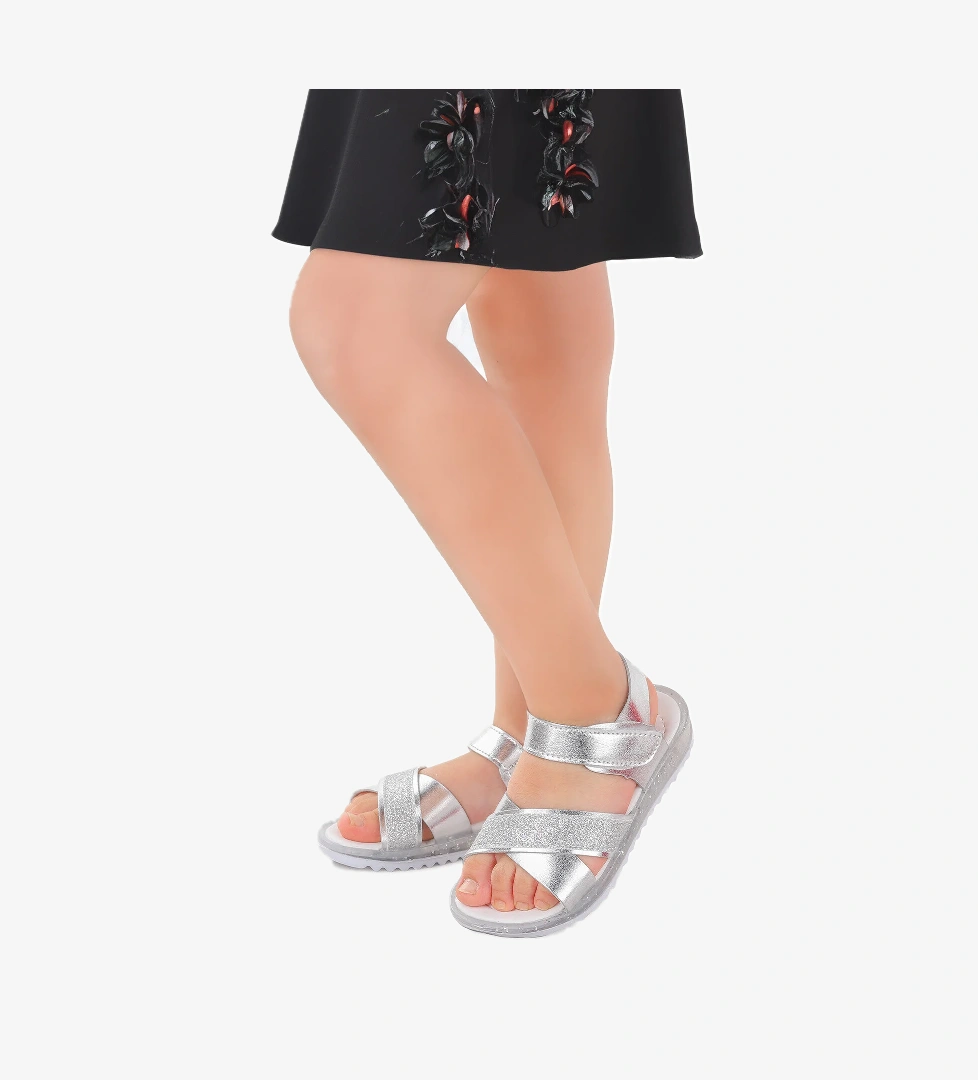 Kiko Kids Beyaz Kiko Kids Arz Kız Çocuk Sandalet