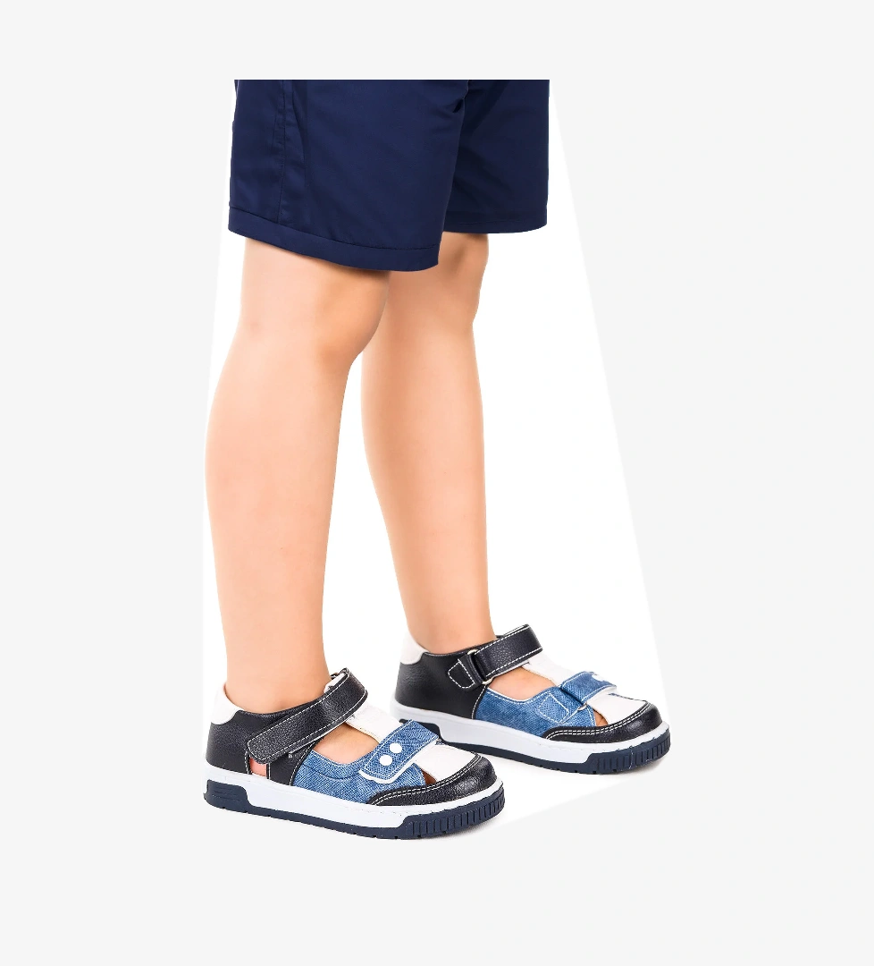 Erkek Çocuk Günlük Ayakkabı Arz 2323 Lacivert - Mavi