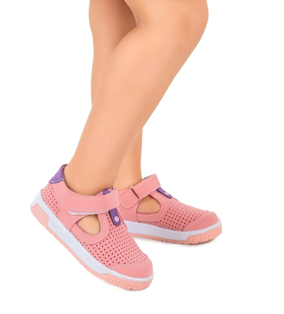 Kız Çocuk Günlük Ayakkabı Arz 2324 Somon