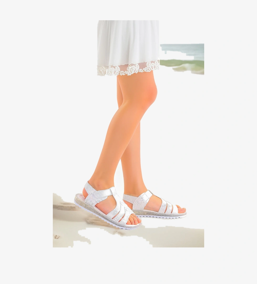 Kız Çocuk Sandalet Arz 2354 Beyaz