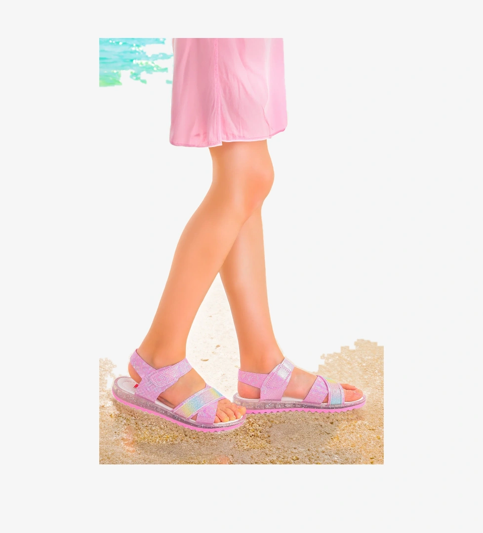 Kız Çocuk Sandalet Arz 2349 Pembe - Görsel 1