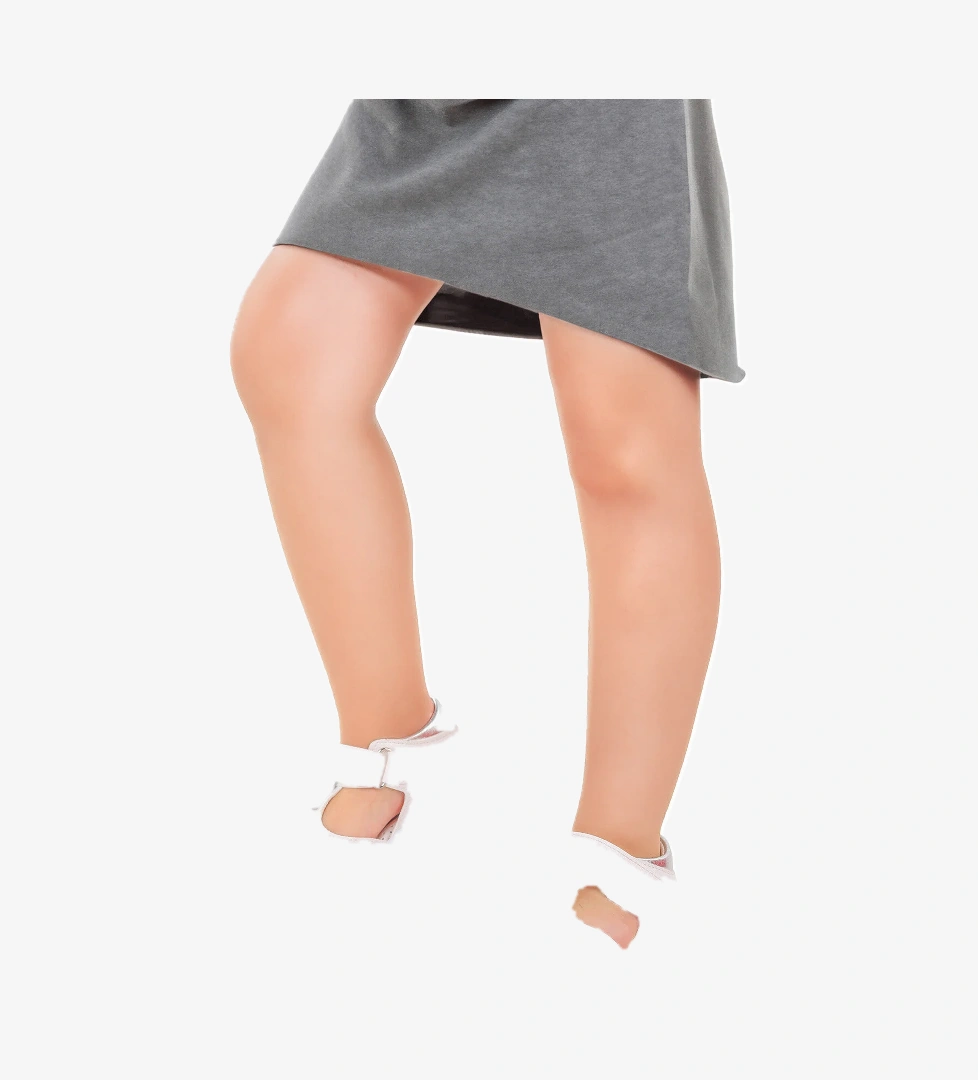 Kız Çocuk Günlük Ayakkabı Arz 2328 Beyaz - Gümüş - Görsel 1