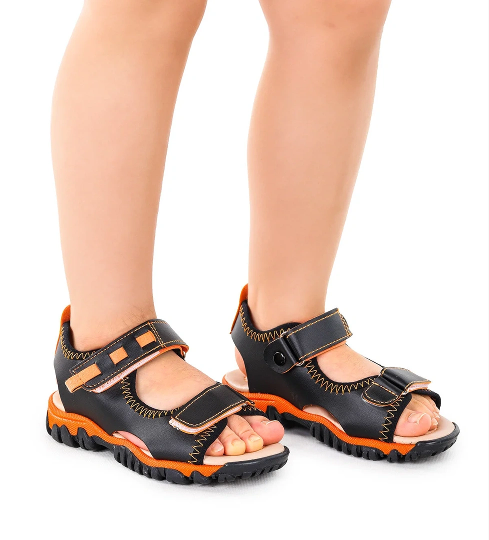 Kiko Kids Siyah Kiko Kids Arz Erkek Çocuk Sandalet