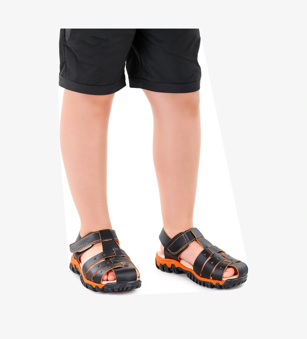 Erkek Çocuk Sandalet Arz 2356 Siyah