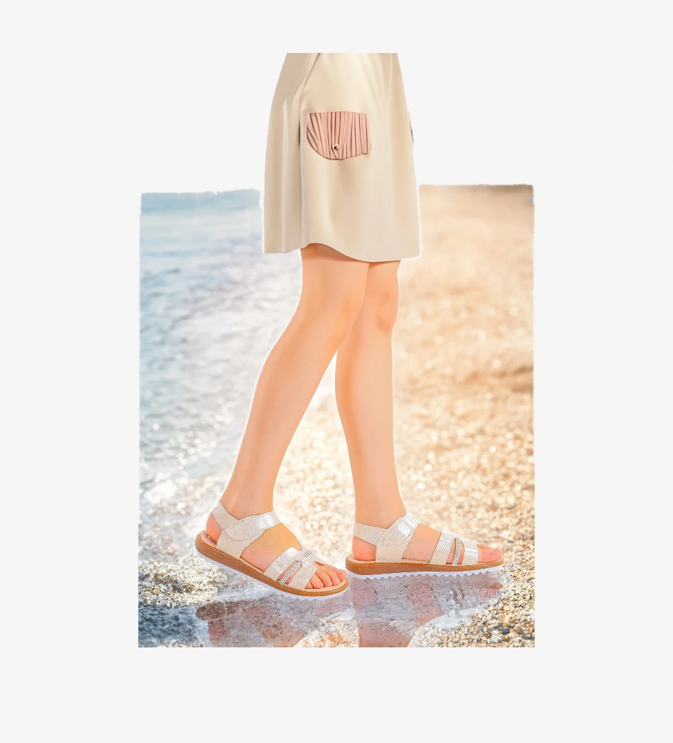 Kız Çocuk Sandalet Arz 2345 Sedef