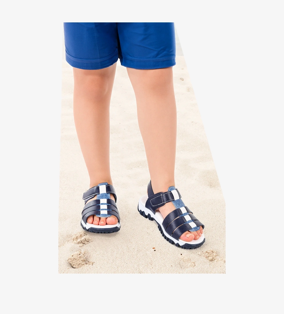 Erkek Çocuk Sandalet Arz 2358 Lacivert - Mavi