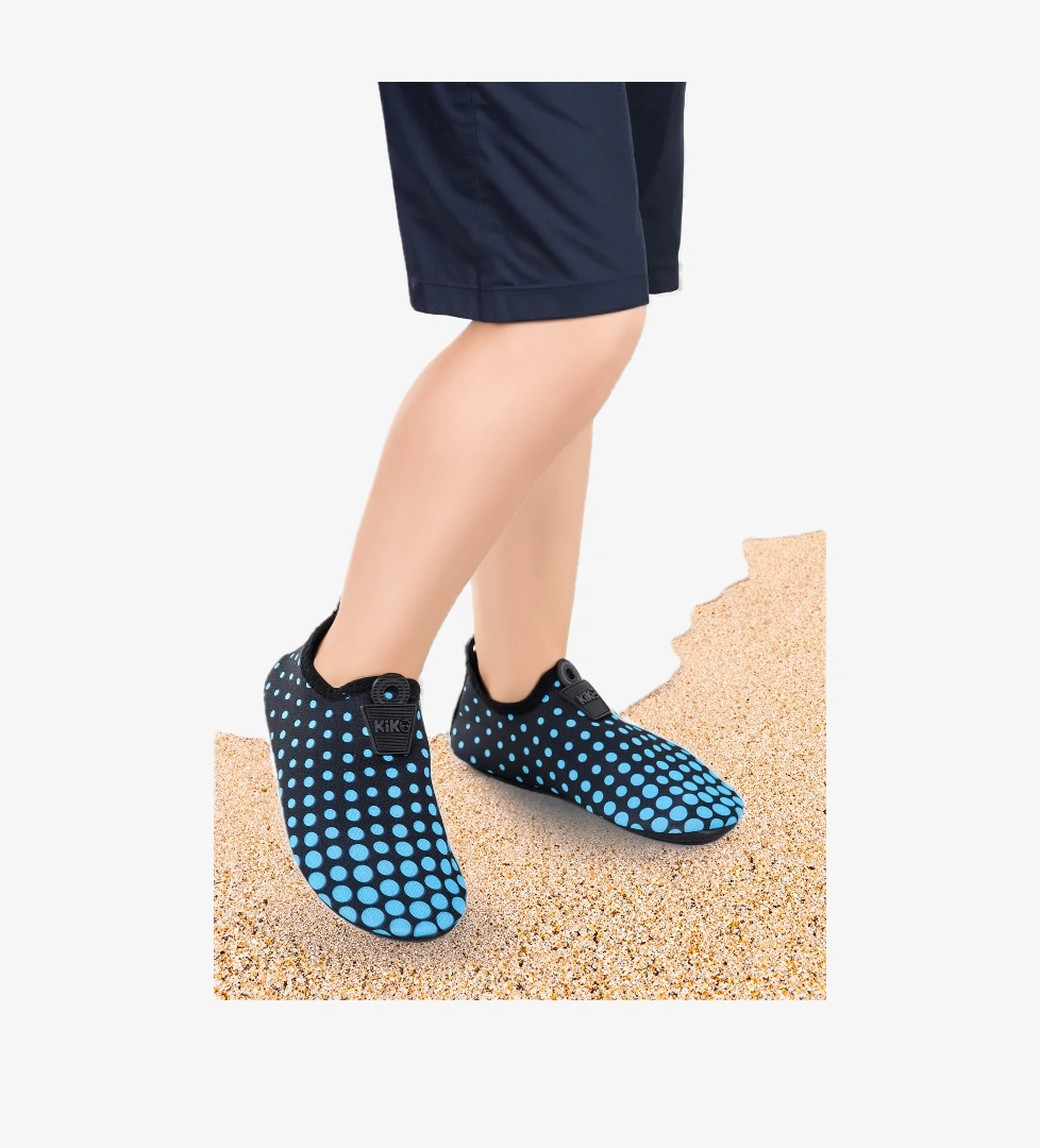 Point Havuz Plaj Erkek Çocuk Deniz Ayakkabısı 7514 Siyah - Mavi - Görsel 1