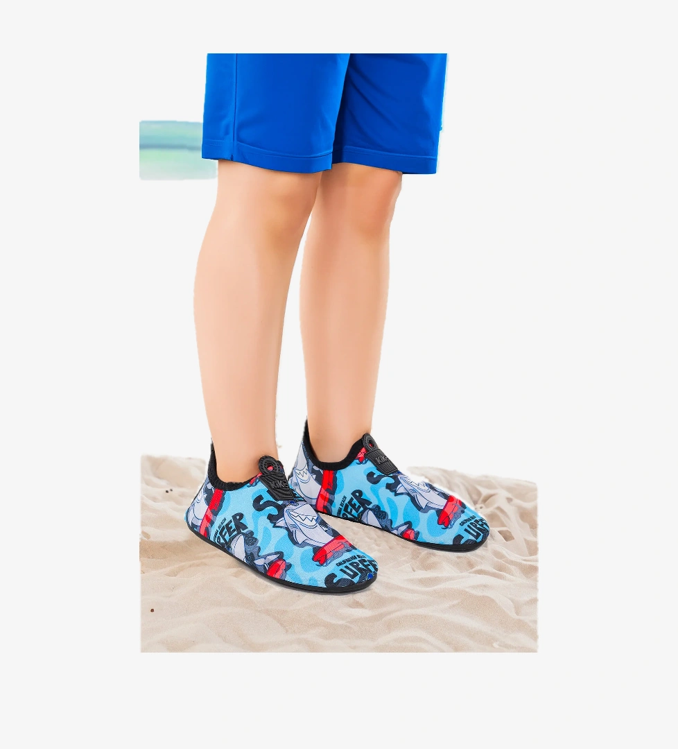 Surfer Havuz Plaj Erkek Çocuk Deniz Ayakkabısı 7561 Mavi - Görsel 1