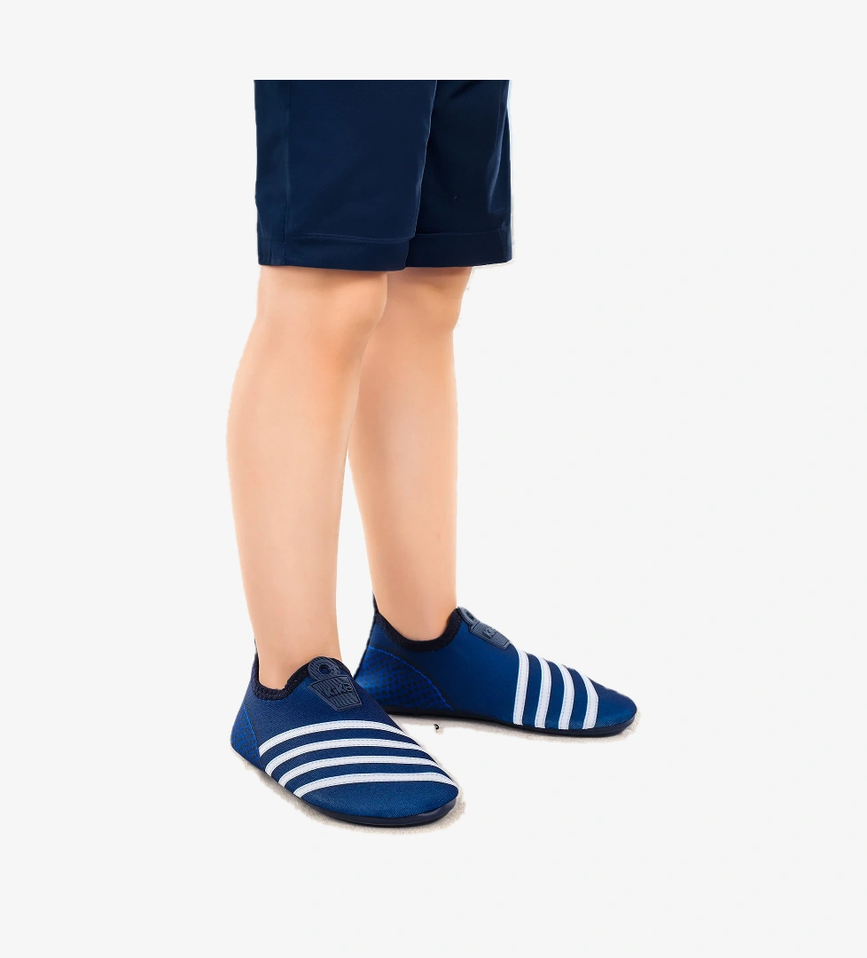 Enigma Havuz Plaj Erkek Çocuk Deniz Ayakkabısı 7501 Lacivert - Beyaz