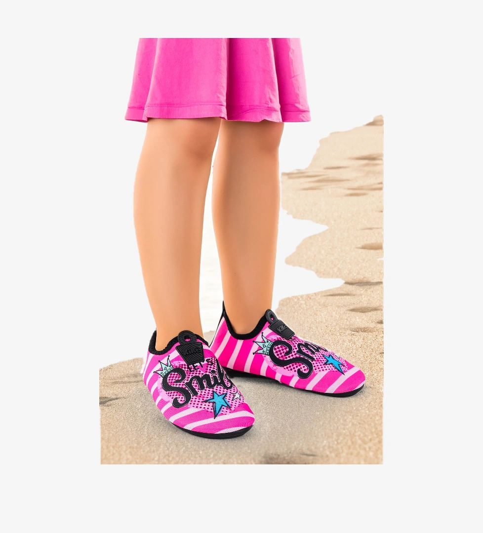 Smile Havuz Plaj Kız Çocuk Deniz Ayakkabısı 7532 Pembe