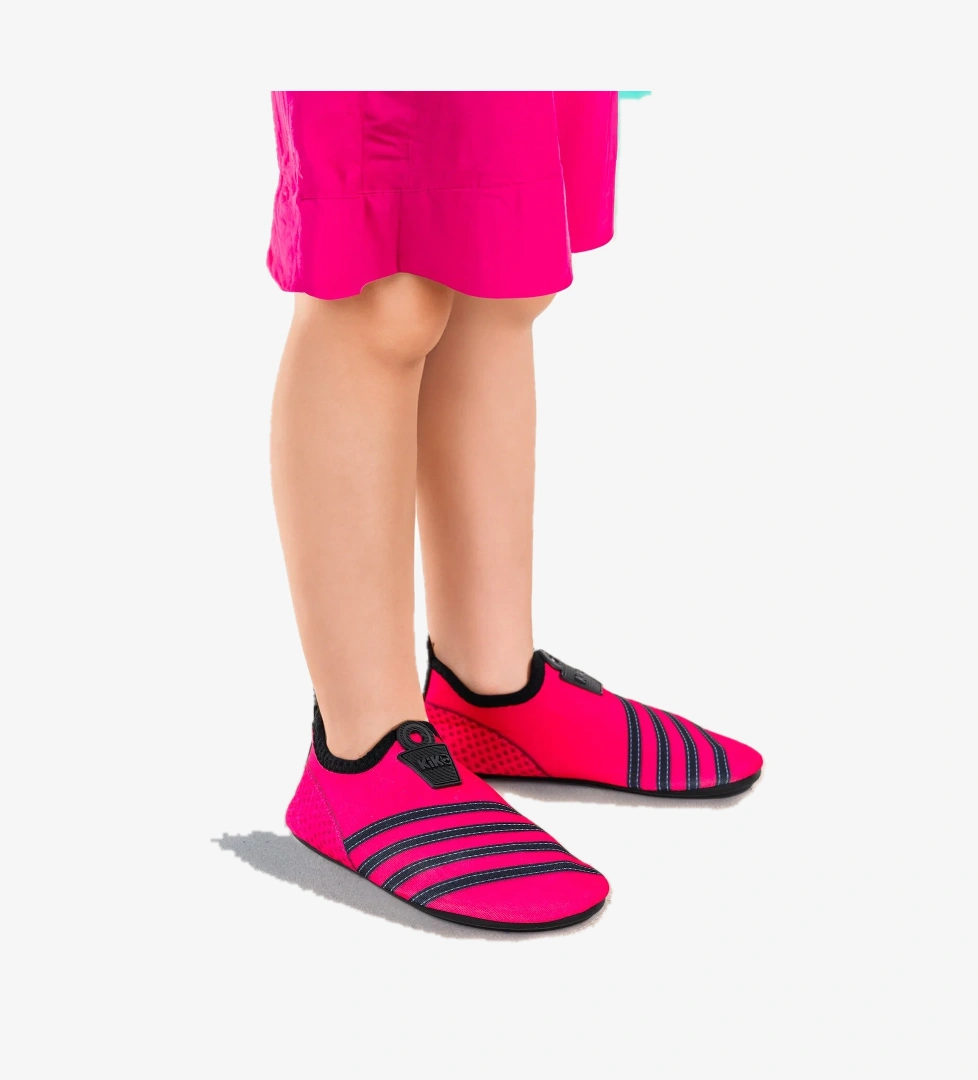 Enigma Havuz Plaj Kız Çocuk Deniz Ayakkabısı 7501 Fuşya - Siyah - Görsel 1