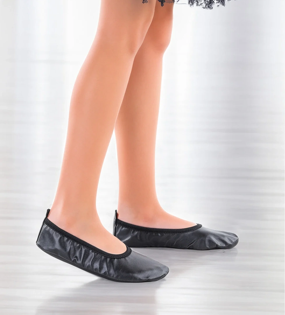 Prom 7525 Kız Çocuk Pisi Pisi Balo Dans Gösteri Ayakkabısı Siyah