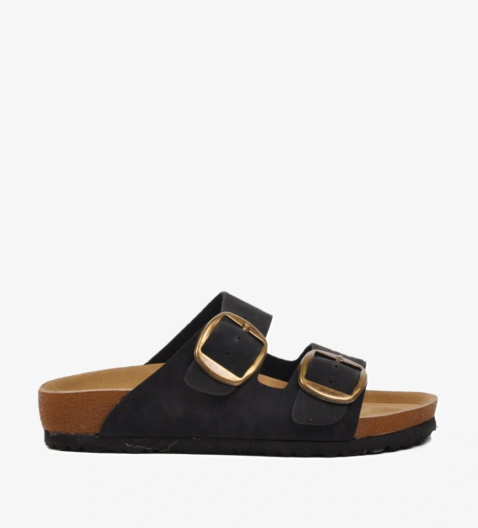 PC-6958 Siyah Kadın Mantar Terlik