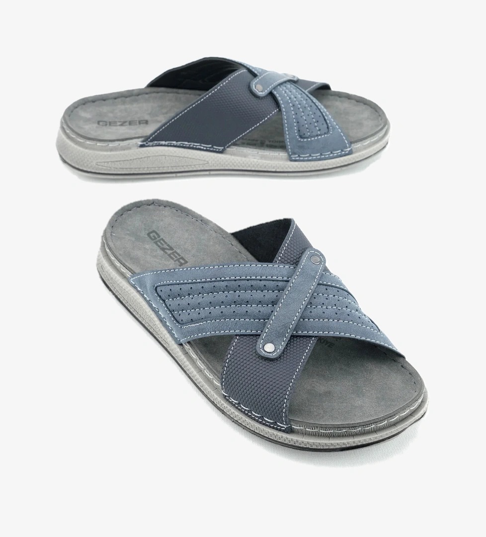 Yazlık Erkek Tasarım Rahat Taban Günlük Terlik - Görsel 1