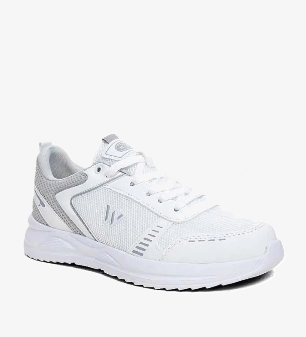 5310 Anorak Trend Sneaker Erkek Ayakkabı Beyaz Gümüş - Görsel 1