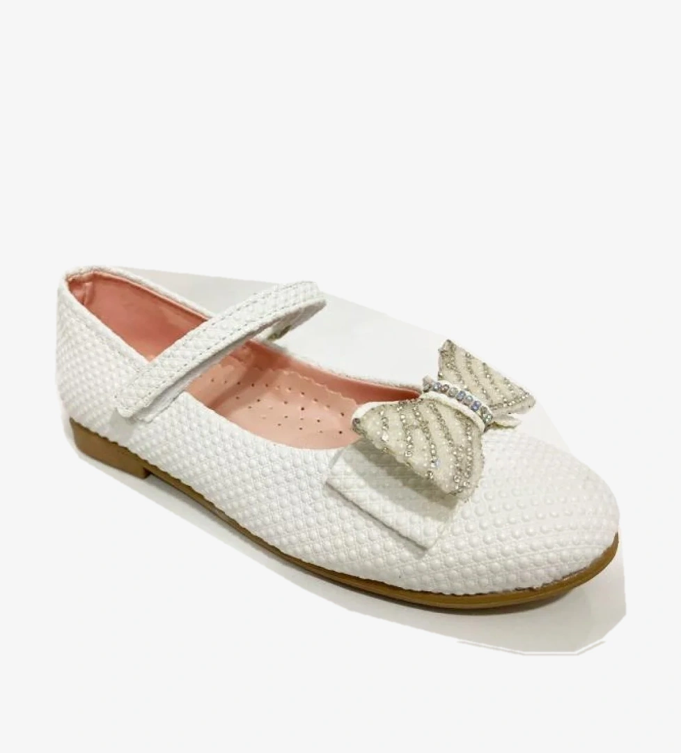 İremsu 9101-24 Baskı Deri Fashion Kız Çocuk Babet 31-36 model görseli