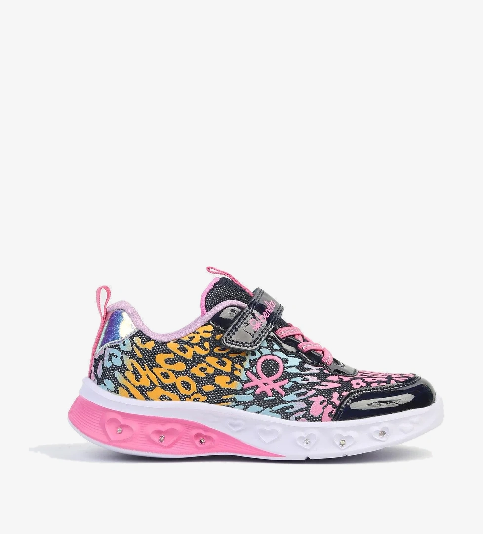 ® İTHAL Lacivert Işıklı Çocuk Spor Ayakkabı BNI-10181