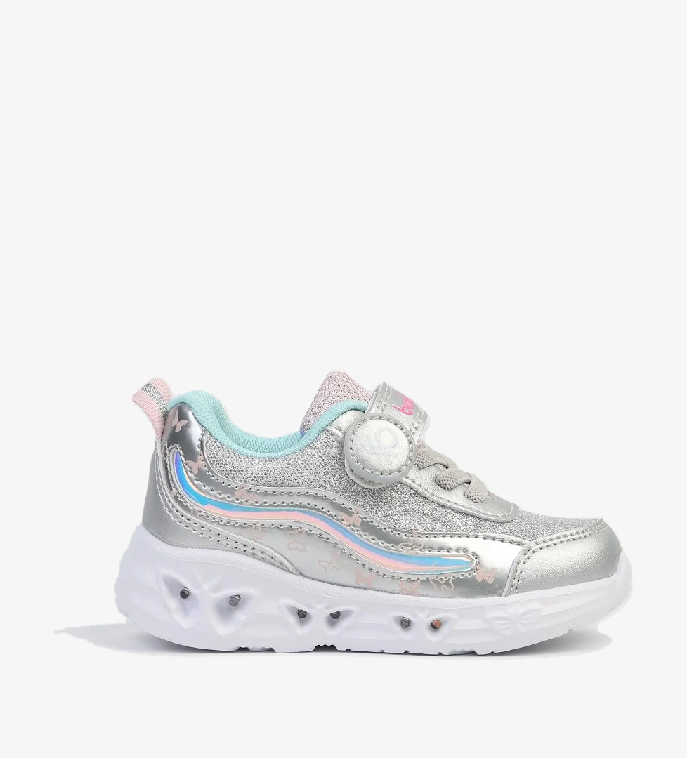 ® İTHAL Gri Işıklı Çocuk Spor Ayakkabı BNI-10131