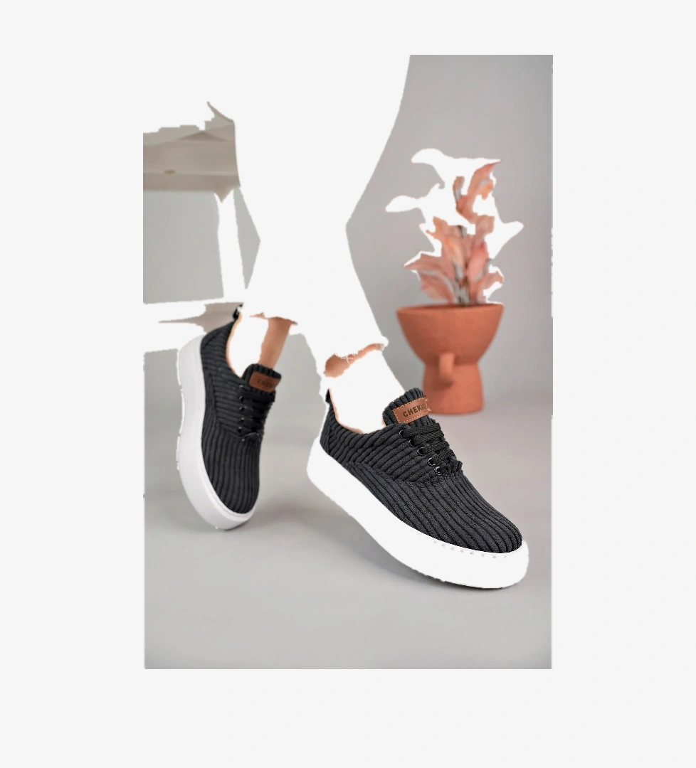 Chekich CH173 KBT Velluto Kadın Ayakkabı SIYAH model görseli