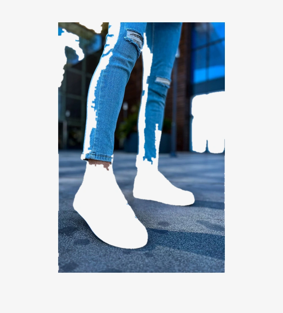 Chekich CH191 CBT Side Buckle Erkek Ayakkabı BEYAZ model görseli