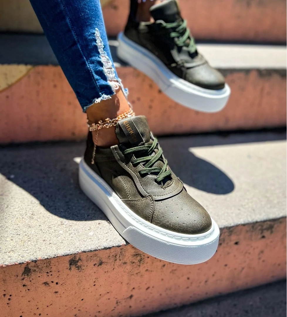 Chekich CH187 CBT Kadın Ayakkabı HAKI model görseli