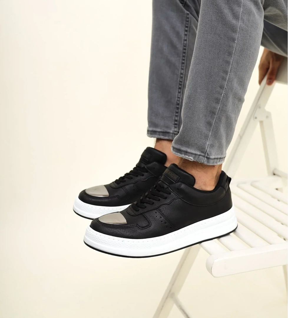 CH185 CBT Force Mirror Erkek Ayakkabı SIYAH - Görsel 1