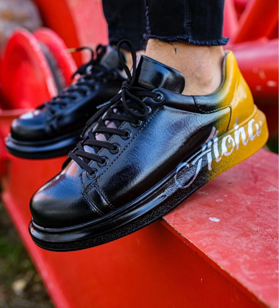 Chekich CH254 CBT Pittura Erkek Ayakkabı 476 SIYAH / SARI ALOHA model görseli