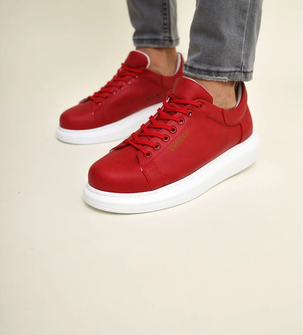 Chekich CH257 CBT Estrella Erkek Ayakkabı KIRMIZI model görseli