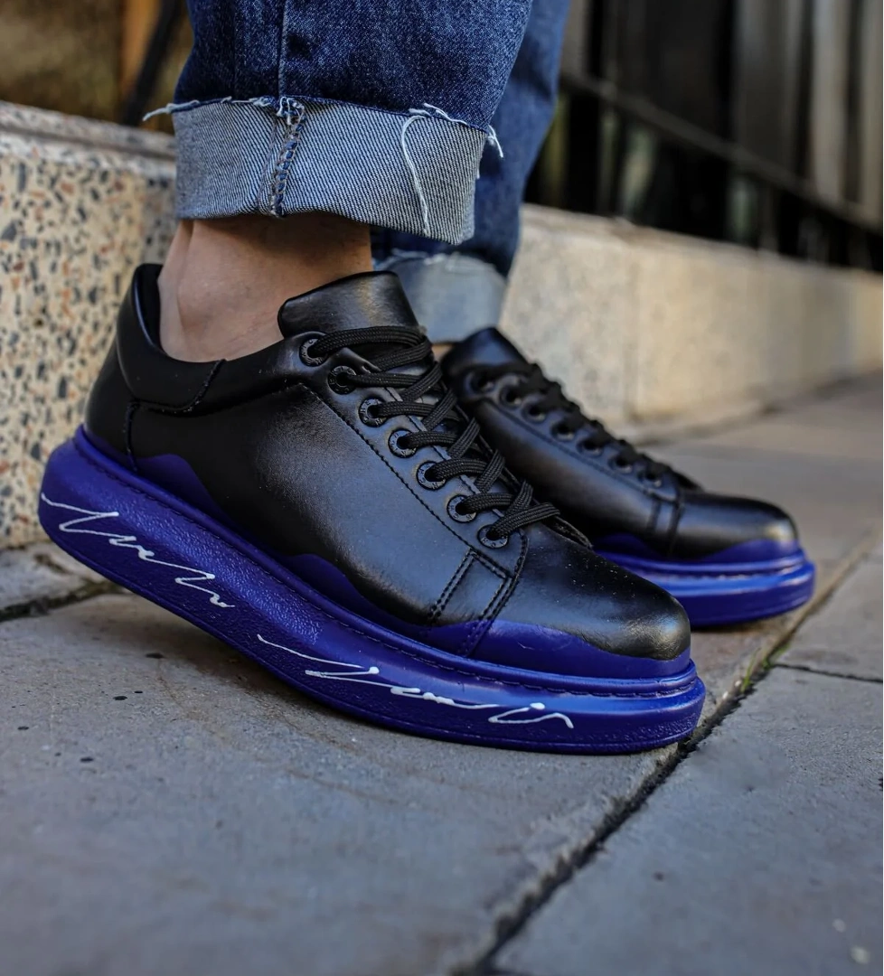 CH254 CST Pittura Erkek Ayakkabı 483 MAVI / BEYAZ TABAN - Görsel 1