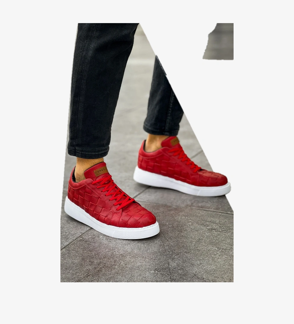 Chekich CH209 OBT Vimini Erkek Ayakkabı KIRMIZI model görseli